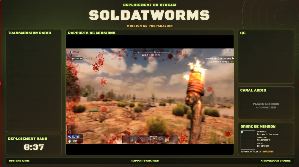 Soldatworms overlay